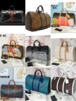 Titanium Black 55cm Luxury Iconic Designer Bag - Image 3