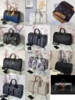 Titanium Black 55cm Luxury Iconic Designer Bag - Image 2