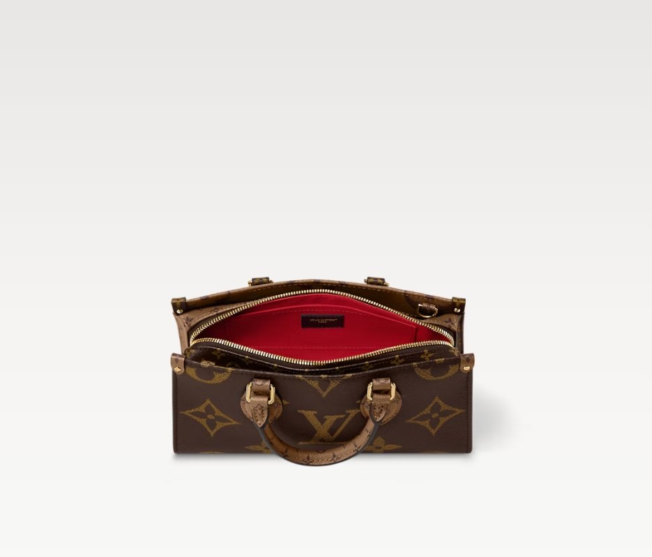 LV ONTHEGO EAST WEST CHAIN handbag - Image 4