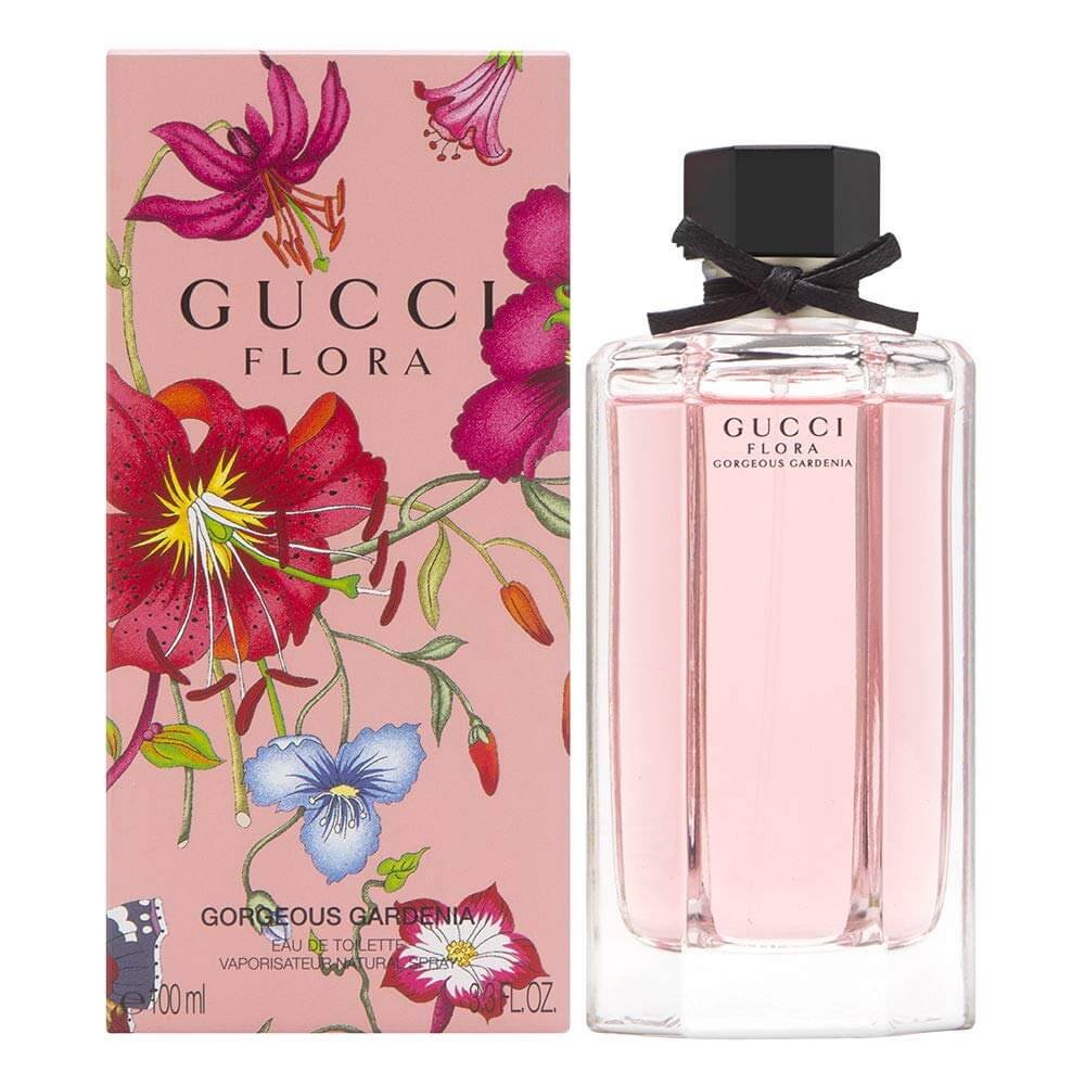 rn-image_picker_lib_temp_9d63a0e3-c652-4fc1-b9c5-cca95df6c328.jpg Gucci Flora Gorgeous Gardenia 3.3 Oz Eau De Toilette Spray For Women - Image 1