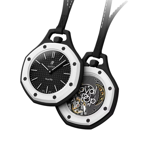 sf63xbz750mrigd4i8597fu4g8by.png Bioceramic Royal Pop "Audemars Piguet - Ocho Negro" SSX03W101N - Image 1