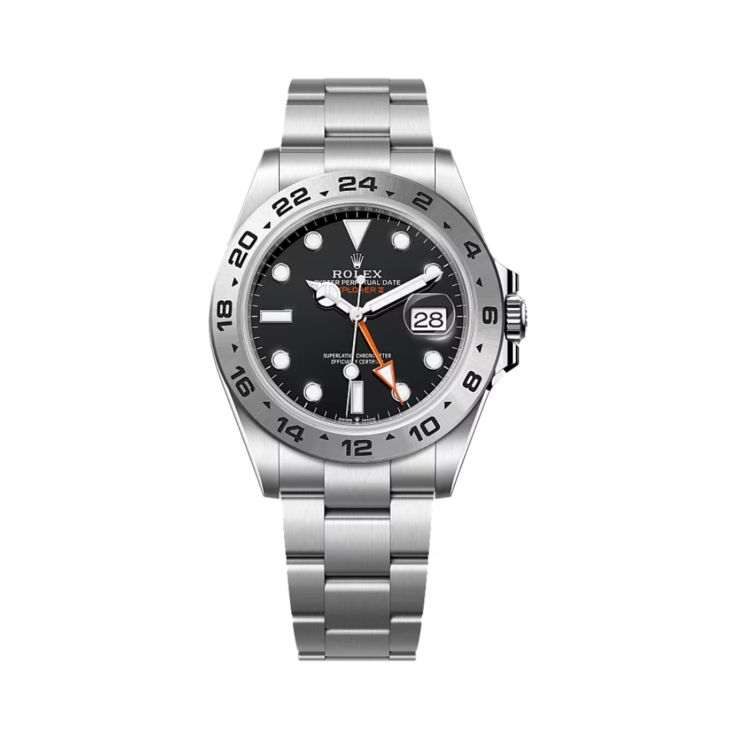 Rolex Explorer II Black Dial Luxury Designer Watch