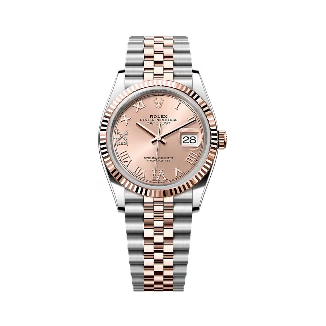 Rolex Datejust Oystersteel-Everose Luxury Designer Watch
