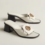 Ilot 50 sandals Paris white - Image 7