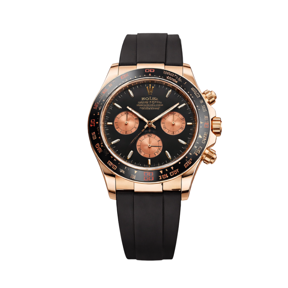 Rolex Cosmograph Daytona Black Dial Luxury Designer Watch - 14feb 023