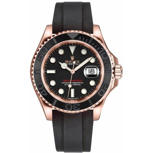 Rolex Oyster Perpetual Black Dial Luxury Designer Watch