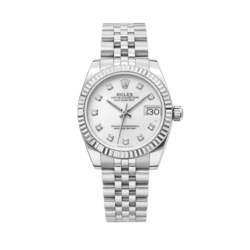 Rolex Datejust Silver Dial Luxury Designer Watch