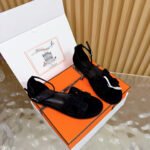 Hermes Santorini sandals - Image 8