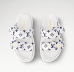 LV Pool Pillow Comfort Flat Sandals - Image 3