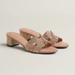 Oasis sandals Black and nude colors - Image 2