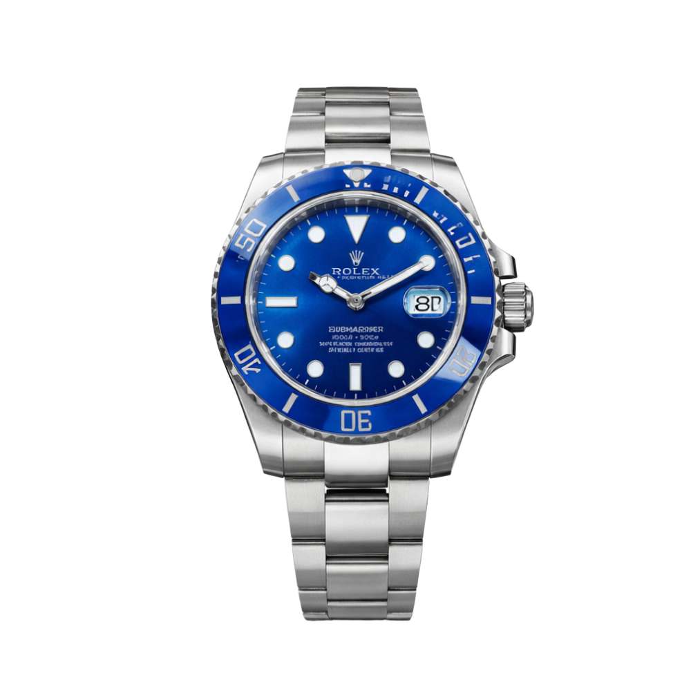 Rolex Submariner Date Blue Dial Bezel Luxury Designer Watch