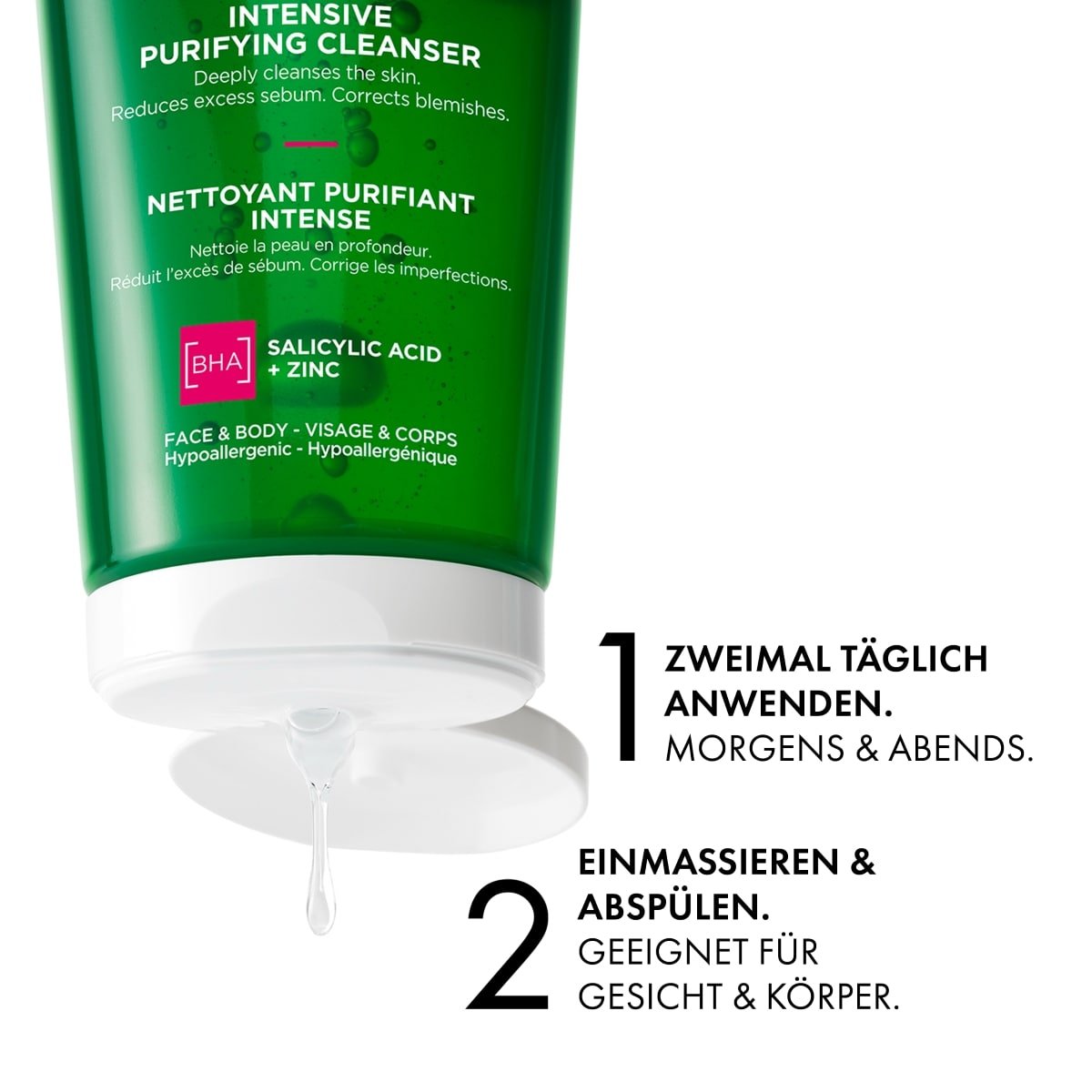 Vichy Normaderm Phytosolution Intensive Purifying Gel, 200ml - Image 2