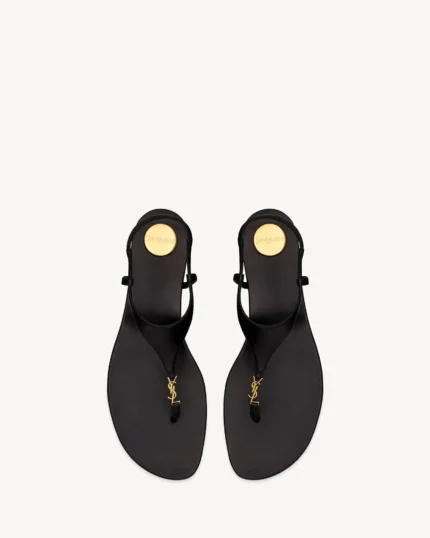 LE CASSANDRA Smooth Leather Sandals