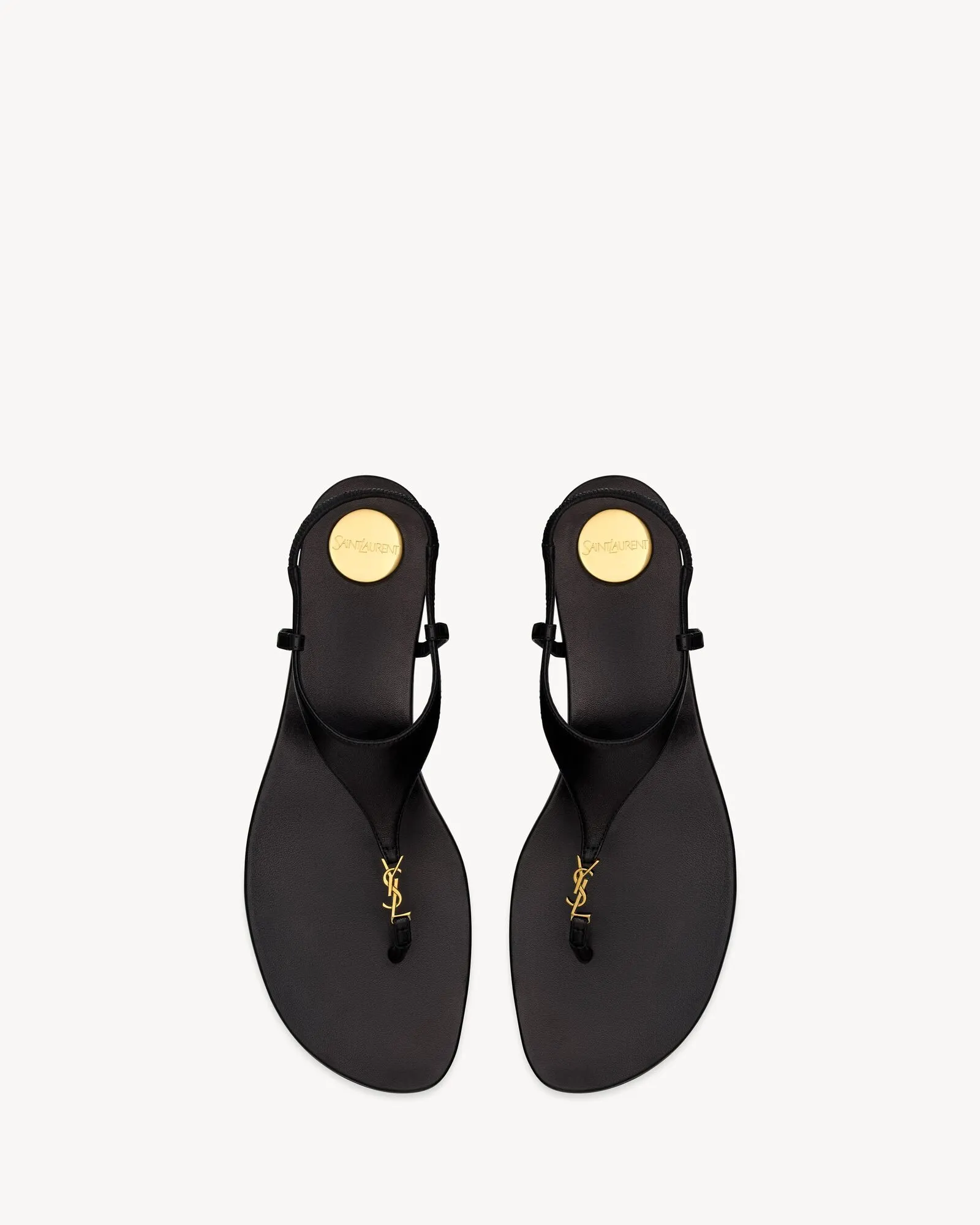 52dead51a2b2c16e3d3885ba3aa39918 LE CASSANDRA Smooth Leather Sandals - Image 1
