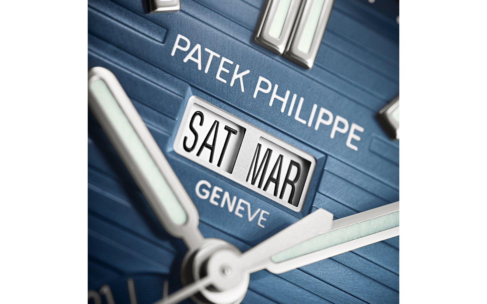 Patek Philippe Nautilus Annual Calendar, Blue Dial Luxury Designer Watch - Image 8