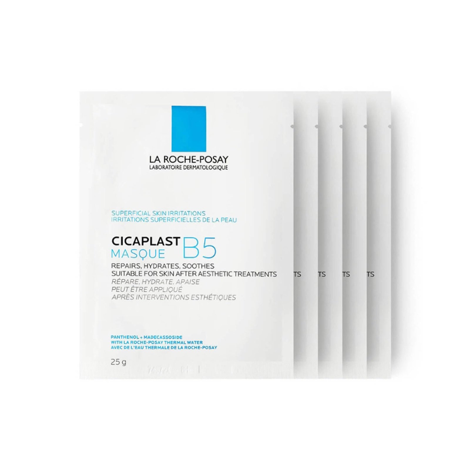 La Roche-Posay Cicaplast B5 Pro Multi-Action Repair Mask 5 Sheets - Image 5