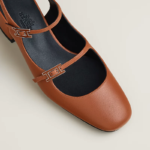 Jackie 50 high heels Chestnut brown - Image 5