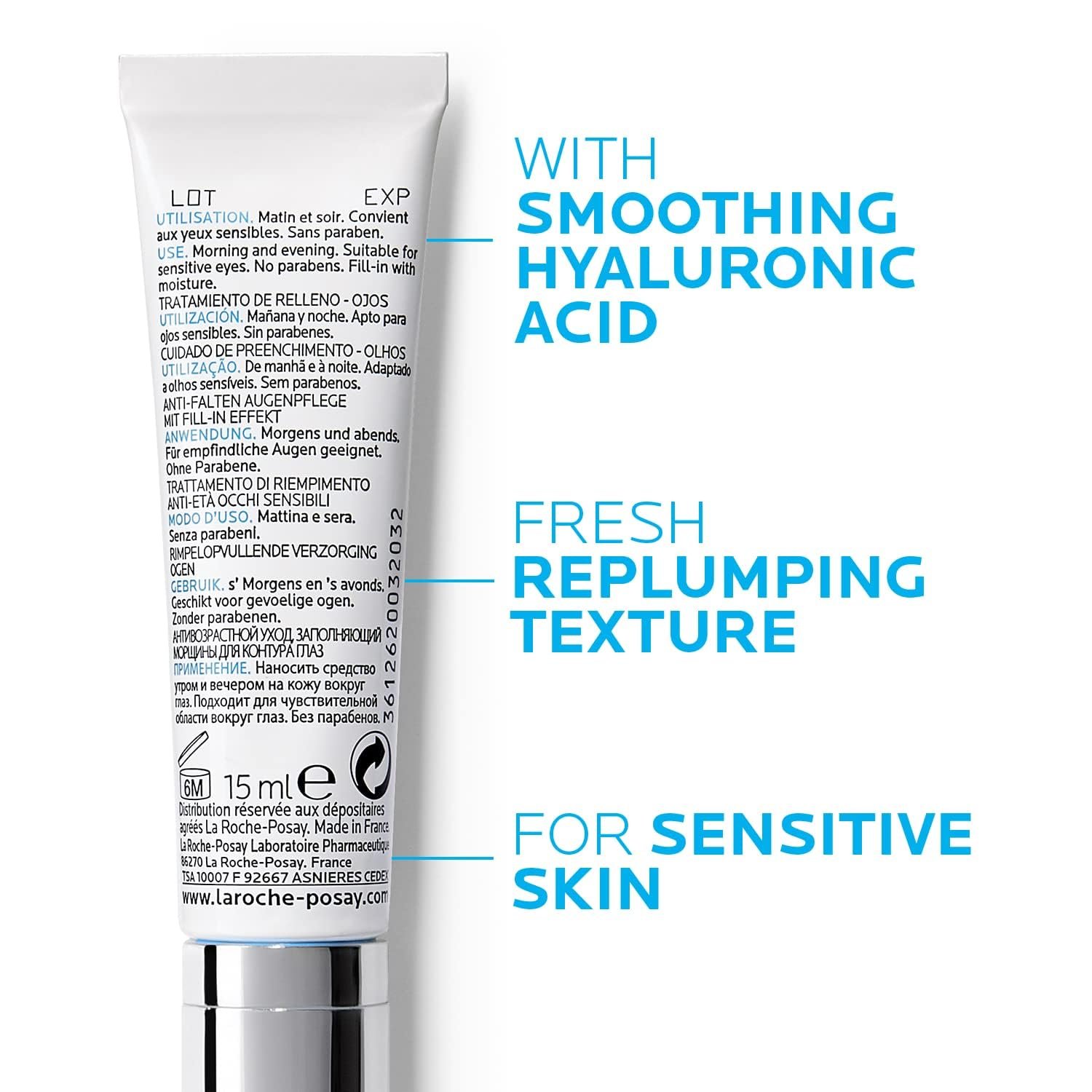La Roche-Posay Redermic C Pure Vitamin C Eye Cream, 15ml - Image 3