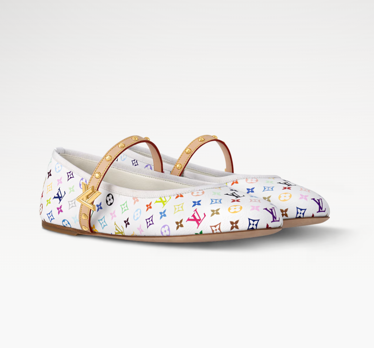87da7a87cd9d69fa9b6c64431893b205 LV x TM ROMY Ballet Flats - Image 1