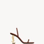 OPYUM vegetable tanned leather dew and sandals 8.5cm