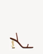 OPYUM vegetable tanned leather dew and sandals 8.5cm - Image 4