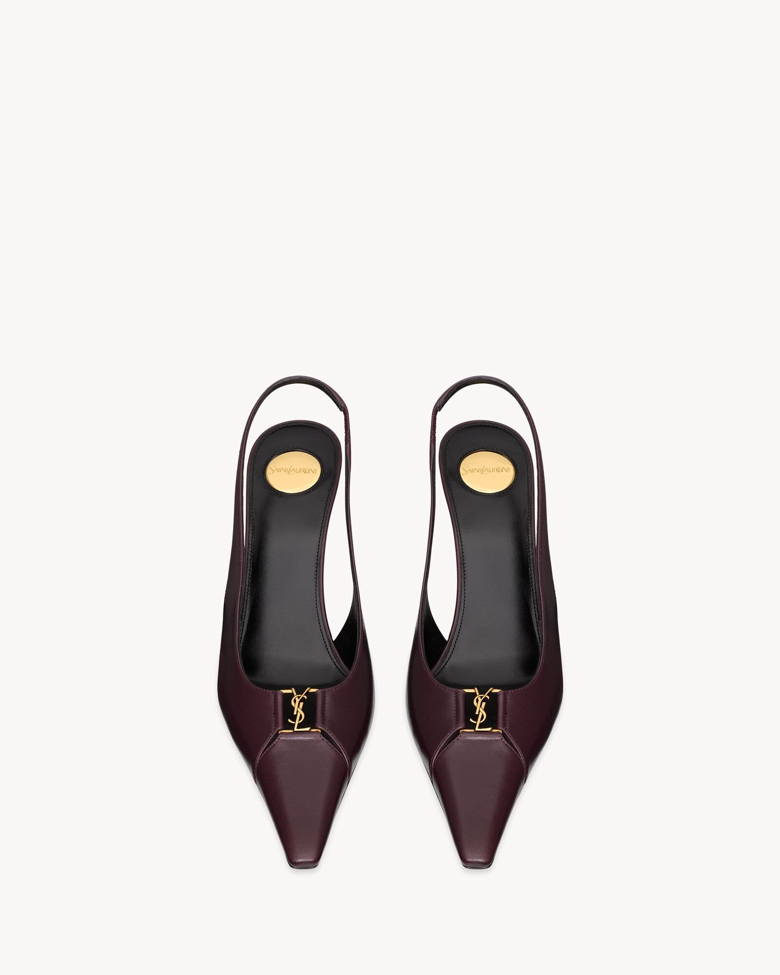 9c9647ff08dcd2516d2da6047482f4bc BABYLONE BRETEUIL smooth leather open-toe high heels - Image 1