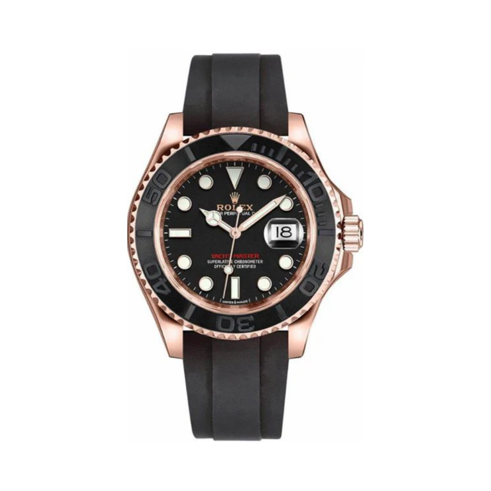 Rolex Oyster Perpetual Black Dial Luxury Designer Watch - Image 2