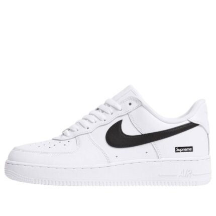 Nike x Supreme Air Force 1 لو 'White Black'