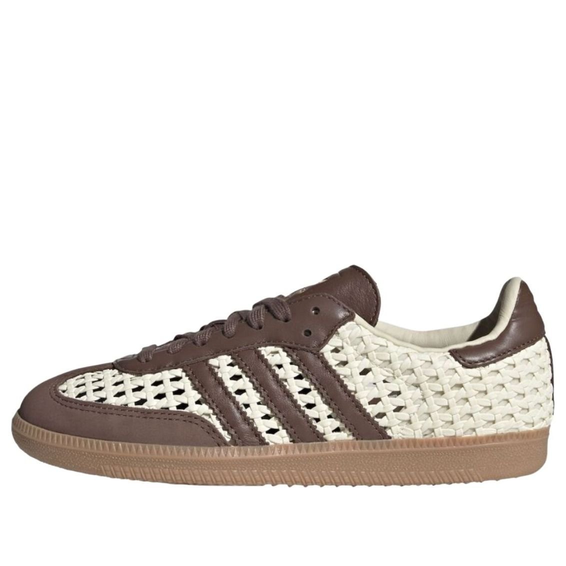 IH9373-1-1 (WMNS) adidas Samba 'Basketweave White' IH9373 - Image 1