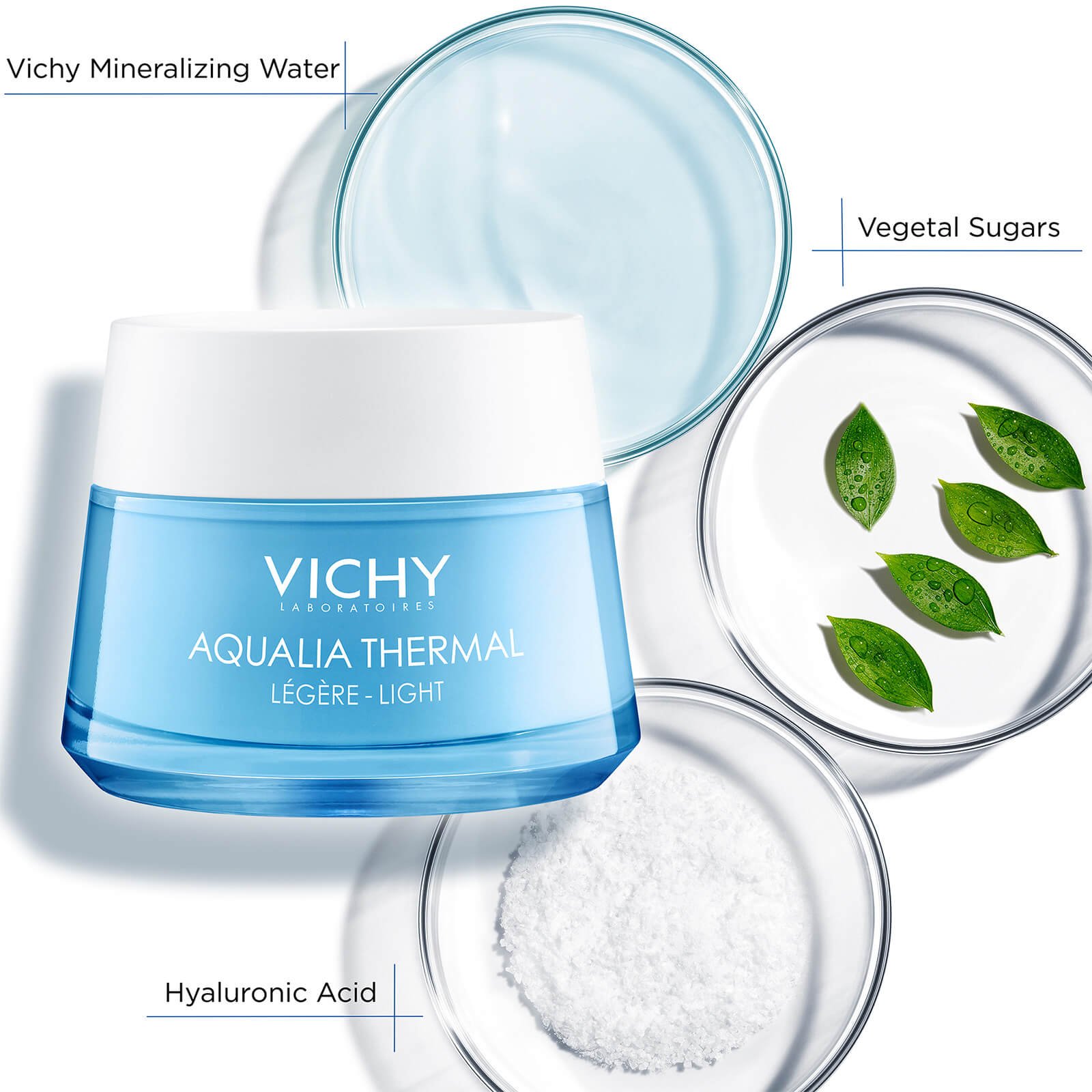 Vichy Aqualia Thermal Light Cream, 50ml - Image 2