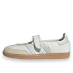 (WMNS)	adidas Samba Jane 'Cloud White Halo Blue Gum' JR7339