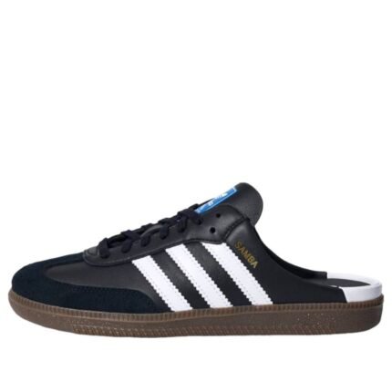 (نسائي) adidas Samba ميول 'Black White'
