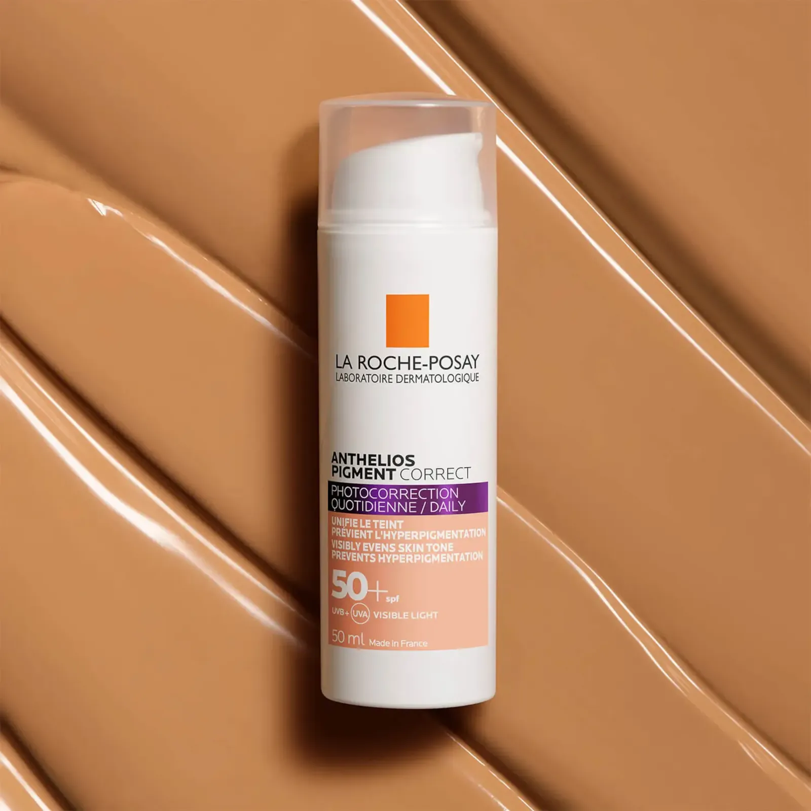 La Roche-Posay Anthelios Pigment Correct, SPF 50+ coloring cream, 50 ml - Image 3