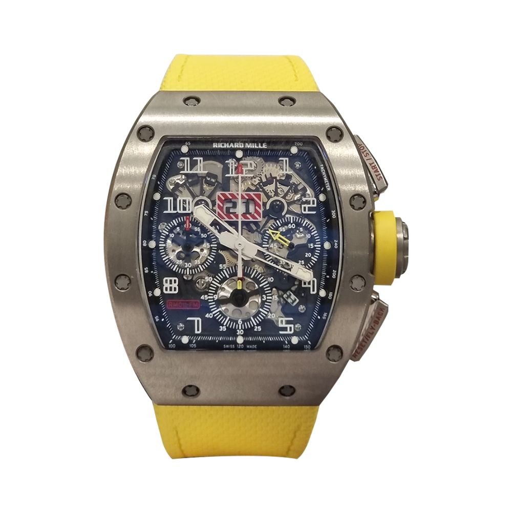 Richard Mille RM 11-01 Felipe Massa Titanium Luxury Designer Watch
