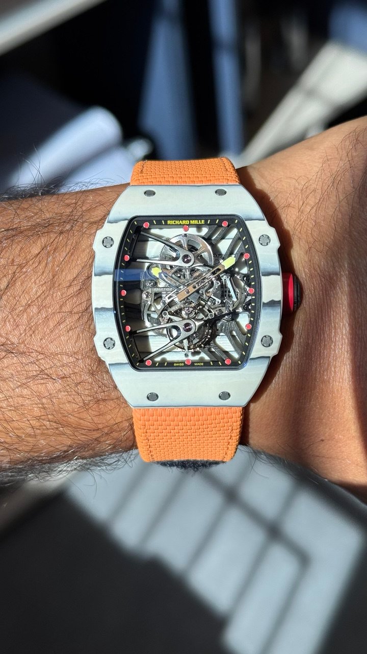 Richard Mille RM 27-02 Rafael Nadal Luxury Designer Watch - Image 3
