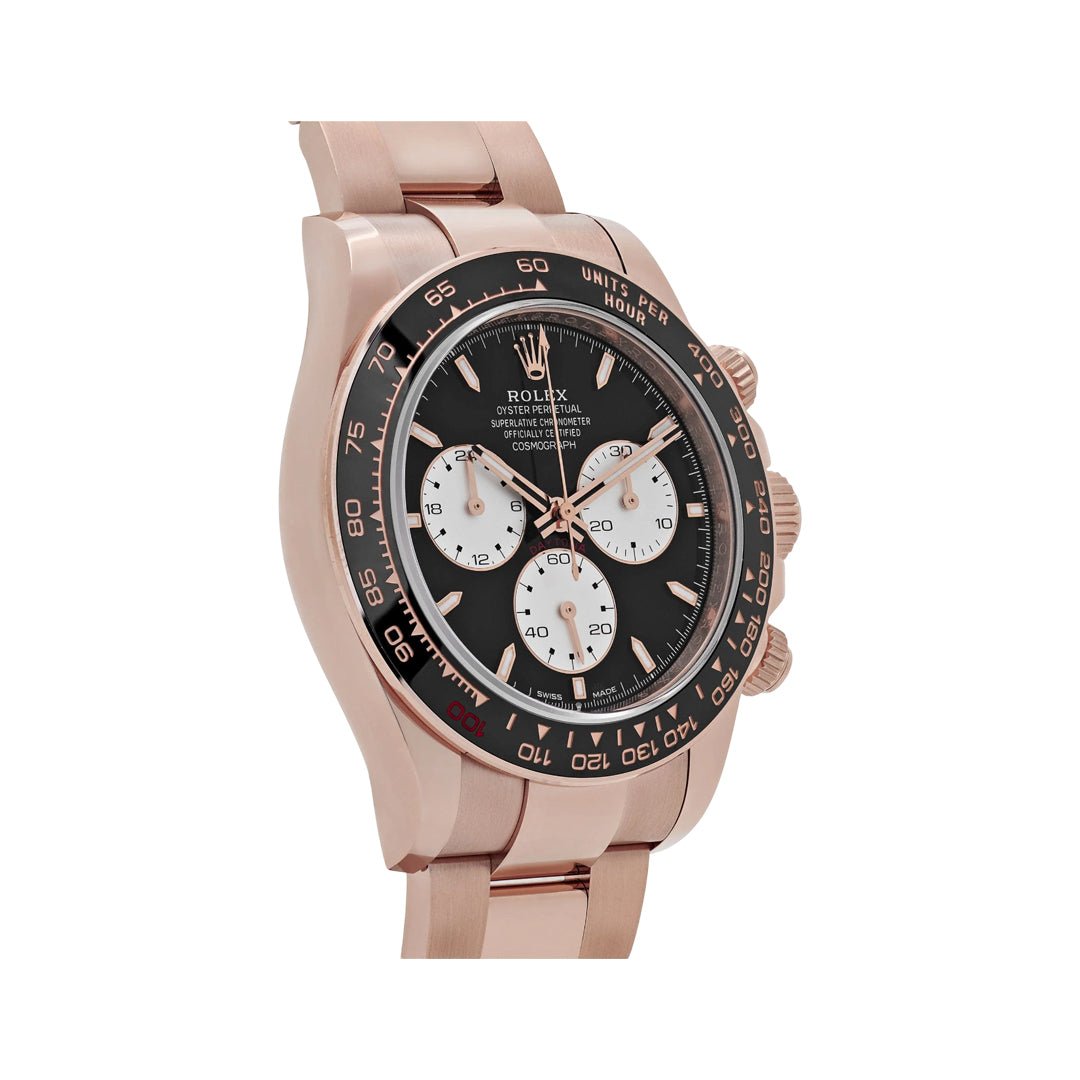 Rolex Cosmograph Daytona Black Dial Luxury Designer Watch - 126525ln - Image 3