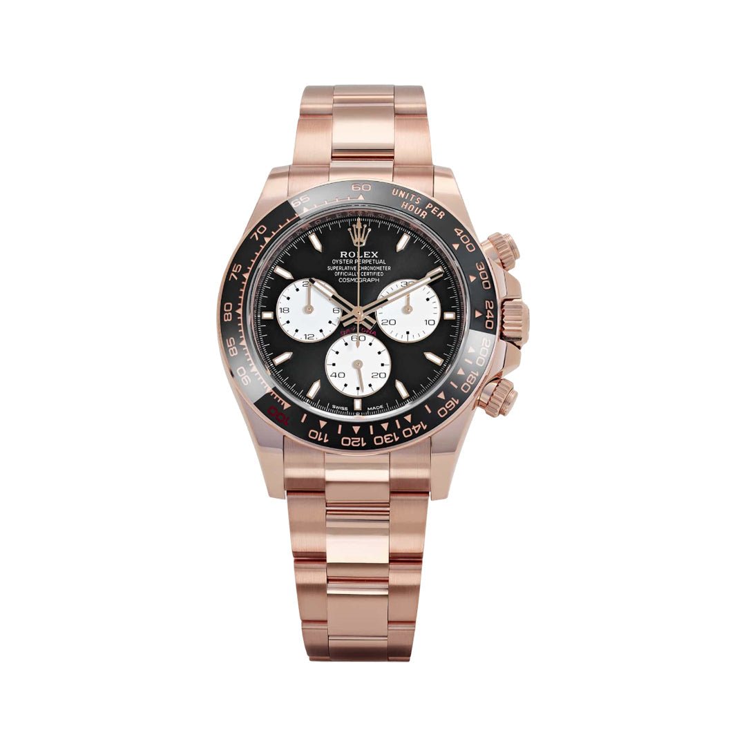 Rolex Cosmograph Daytona Black Dial Luxury Designer Watch - 126525ln