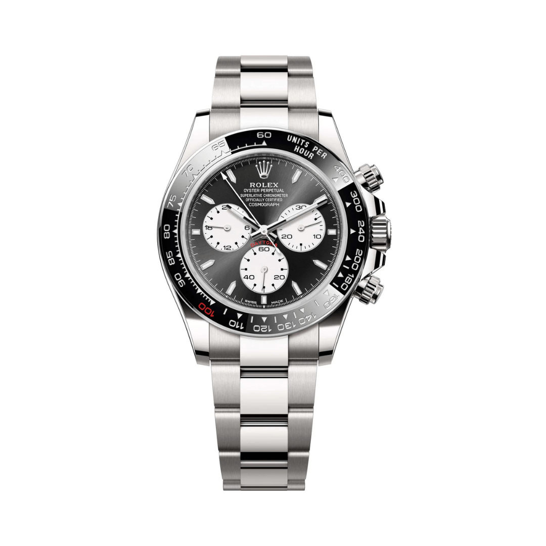 Rolex Cosmograph Daytona Mans Black Dial Luxury Designer Watch