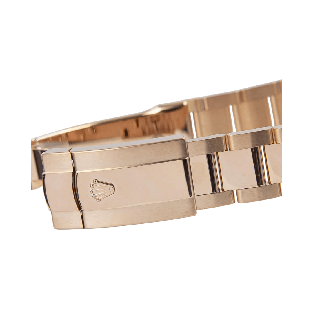 Rolex Everose Chocolate Index Dial Luxury Designer Watch - Image 4