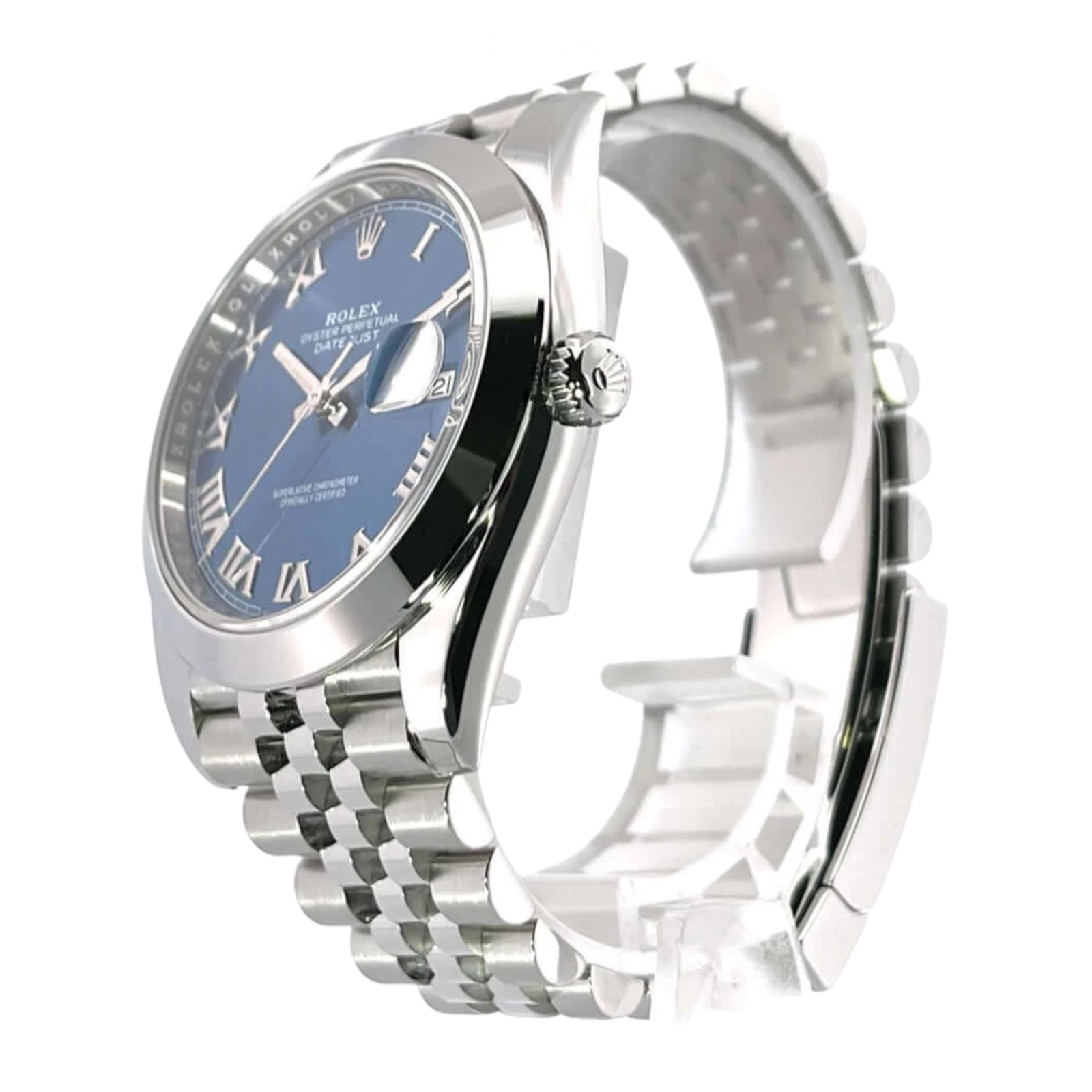 Rolex Datejust 41 Azzurro-Blue Dial Luxury Designer Watch - Image 2