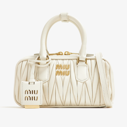 MIU MIU Arcadie matelassé mini-bag