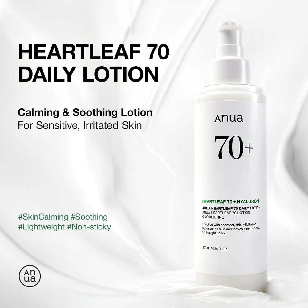 Anua Heartleaf 70% Daily Lotion, 200ml - Image 4