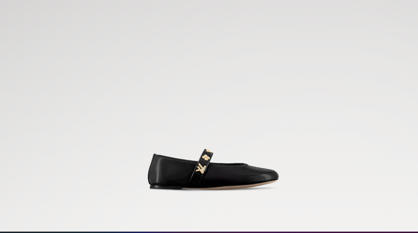 b5459f7eb19503130ba4a2c2f8ec9ea8 Lv Romy Flat Ballerina - Image 1