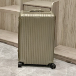 Large Imperial Gold Luxury Iconic Designer Suitcase