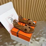Hermes Santorini sandals - Image 12