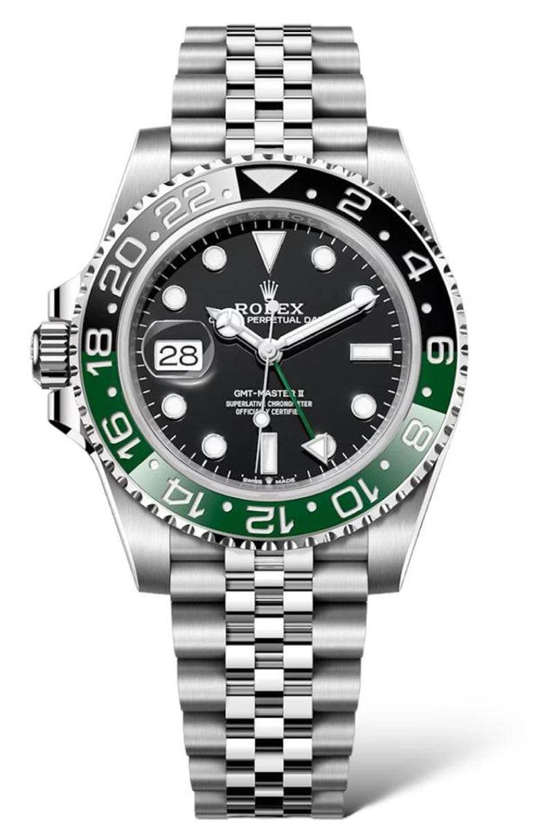 Rolex GMT-Master II Luxury Designer Watch - 126720vtnr Steel Green Bezel