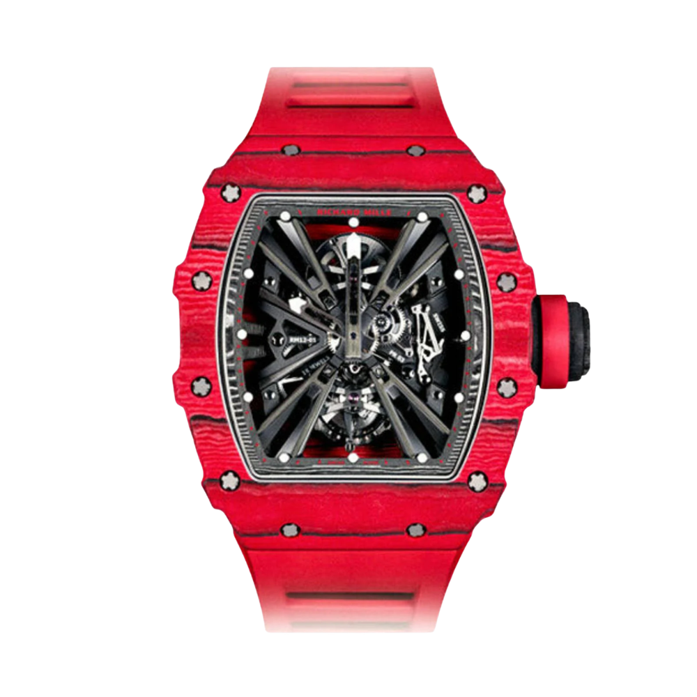 Richard Mille RM-012 Red Ntpt Luxury Designer Watch - Image 2