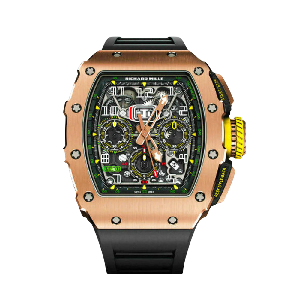 Richard Mille RM 11-03 Full Rose Gold Luxury Designer Watch - Image 3