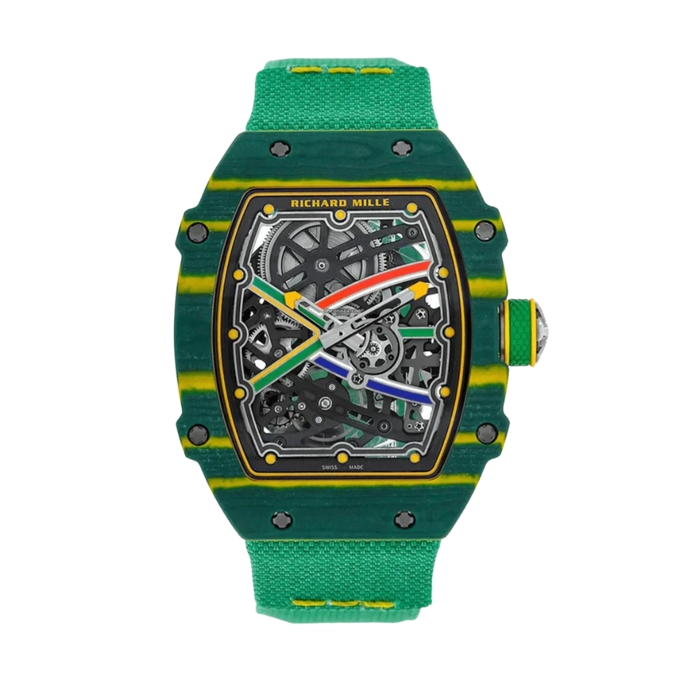 Richard Mille 67-02 Green High Luxury Designer Watch - Image 2