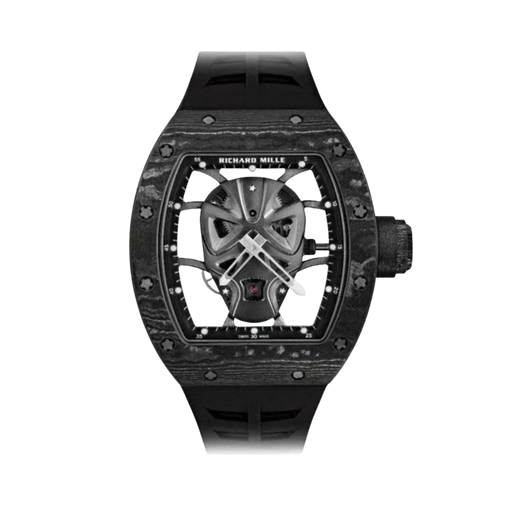Richard Mille RM 52-06 Black Mask Luxury Designer Watch - Image 2